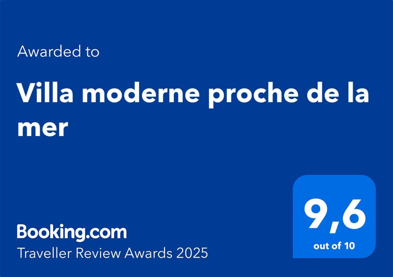 Villa Moderne Proche De La Mer مانيلفا المظهر الخارجي الصورة